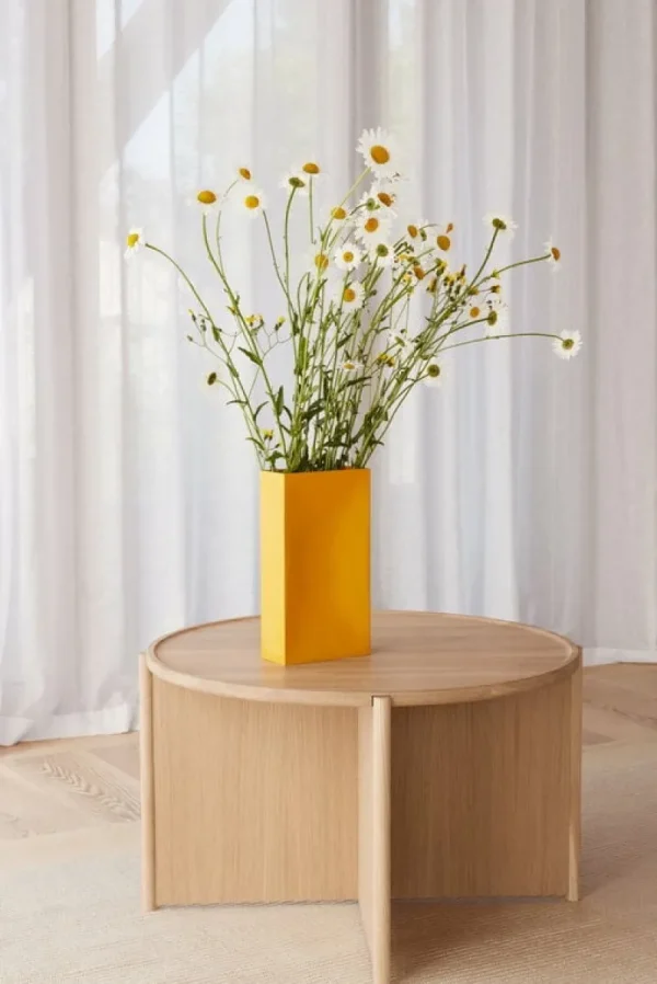Fundamental Berlin Vasen-Northern Into Vase, gelb