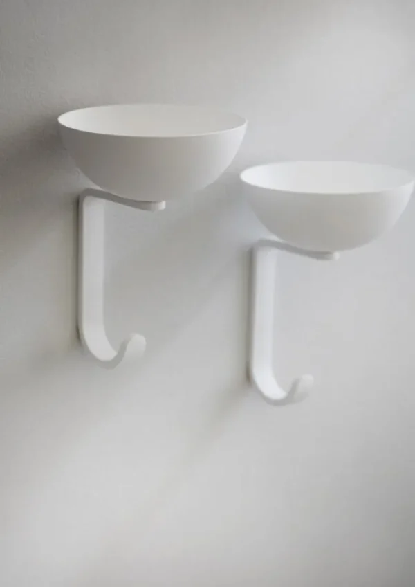 Northern Garderoben Und Kleiderbügel^Nest Wandhaken, Mattweiß