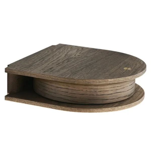 Audo Copenhagen Tische | Regale-Northern Valet Wandschublade, klein, Eiche geräuchert