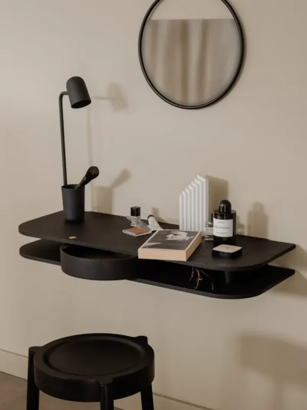 Northern Schreibtische Und Raumtrenner | Tische^Valet Wandtisch, Eiche schwarz