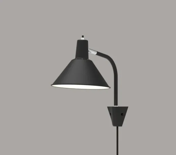 Normann Copenhagen Wandleuchten-NUAD Arcon Wandleuchte, Schwarz