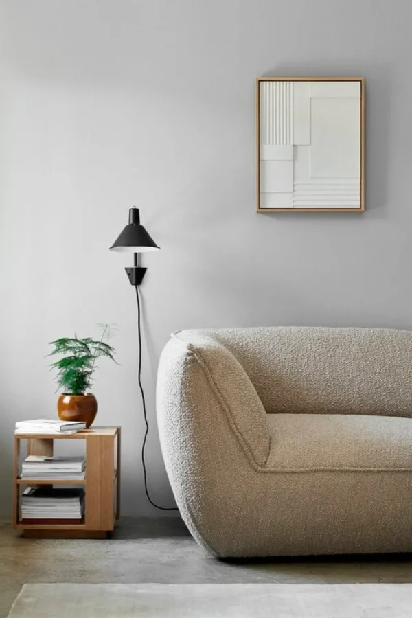 Normann Copenhagen Wandleuchten-NUAD Arcon Wandleuchte, Schwarz