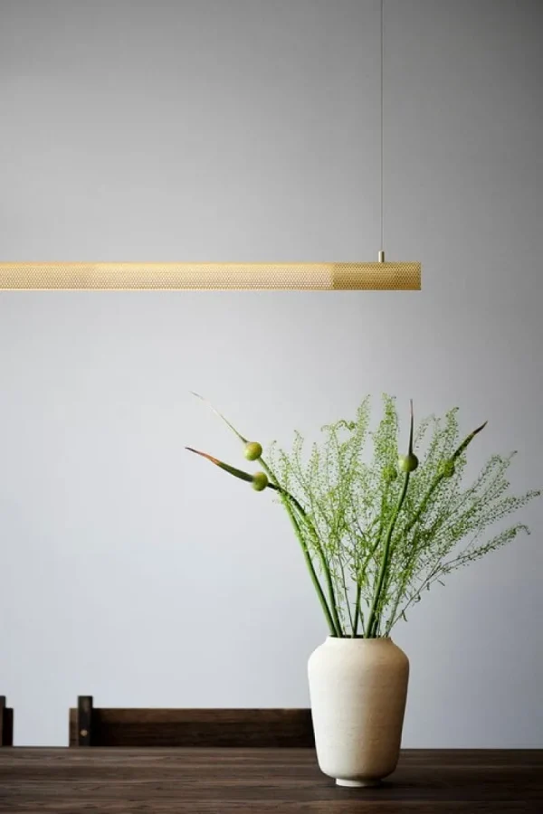 Verpan Deckenleuchten-NUAD Radent Pendelleuchte, 70 cm, Messing