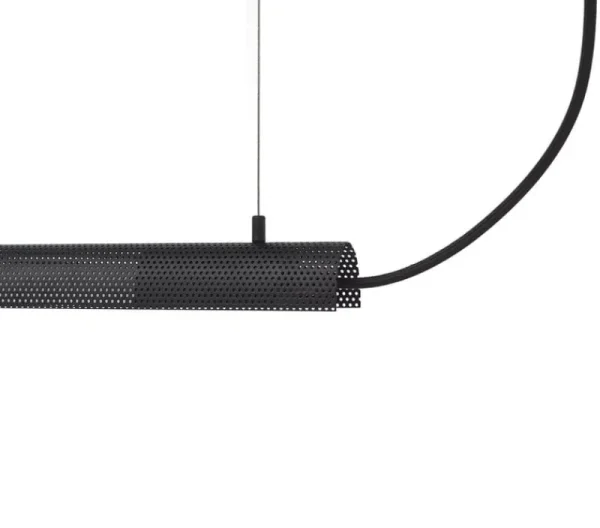 Carl Hansen & Su00f8n Deckenleuchten-NUAD Radent Pendelleuchte, 135 cm, Schwarz