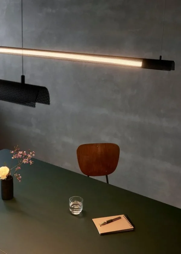 Carl Hansen & Su00f8n Deckenleuchten-NUAD Radent Pendelleuchte, 135 cm, Schwarz