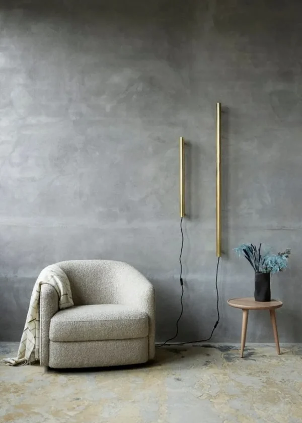 NUAD Wandleuchten-Radent Wandleuchte, 135 cm, Messing