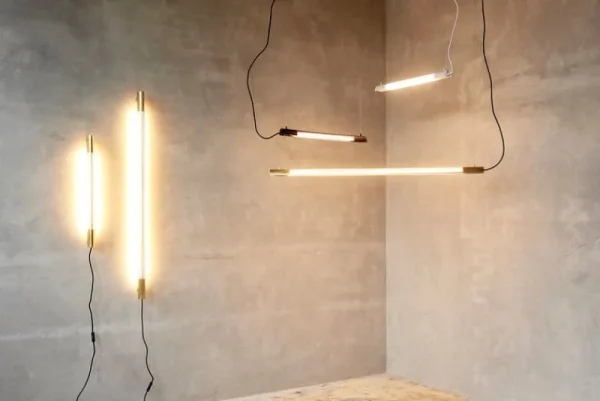 NUAD Wandleuchten-Radent Wandleuchte, 135 cm, Messing