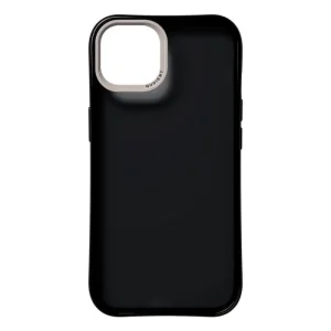Nudient Unterhaltungselektronik^Form Case für iPhone, Schwarz, transparent