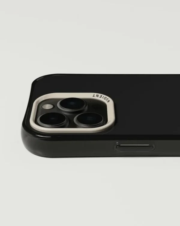 Nudient Unterhaltungselektronik^Form Case für iPhone, Schwarz, transparent