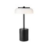 Flos Tischlampen | Tragbare Lampen-Nuura Blossi Mini tragbare Tischleuchte, schwarz - Opal