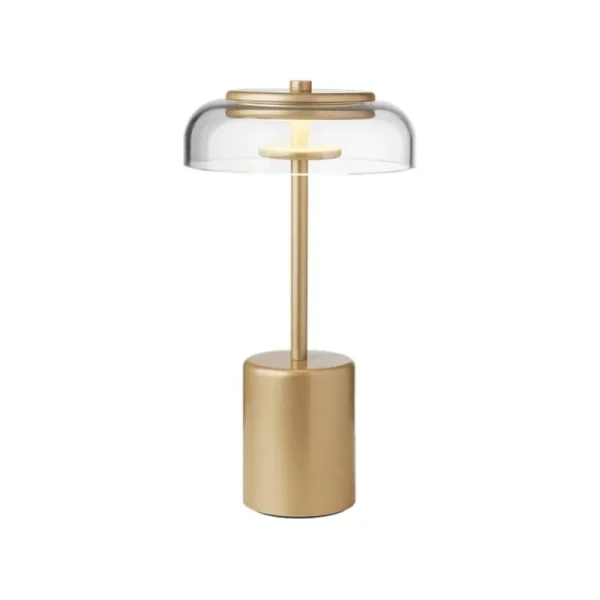 TIPTOE Tischlampen | Tragbare Lampen-Nuura Blossi Mini tragbare Tischleuchte, Nordic Gold - klar