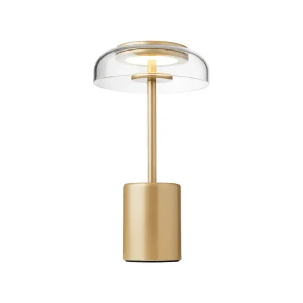TIPTOE Tischlampen | Tragbare Lampen-Nuura Blossi Mini tragbare Tischleuchte, Nordic Gold - klar