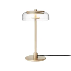 Finnish Design Shop Tischlampen-Nuura Blossi Tischleuchte, klein, Nordic Gold - Klarglas