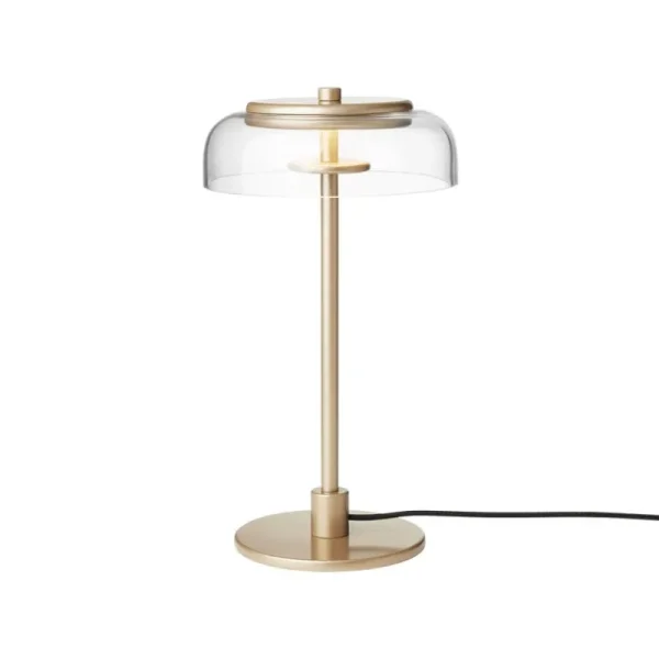Finnish Design Shop Tischlampen-Nuura Blossi Tischleuchte, klein, Nordic Gold - Klarglas