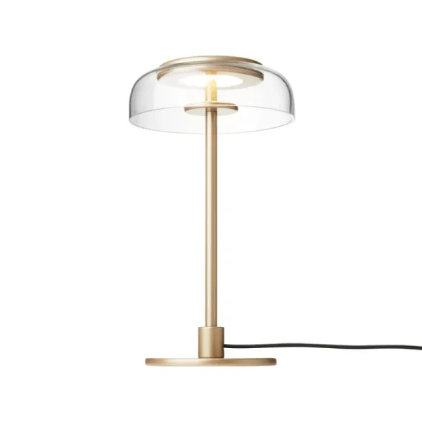 Finnish Design Shop Tischlampen-Nuura Blossi Tischleuchte, klein, Nordic Gold - Klarglas