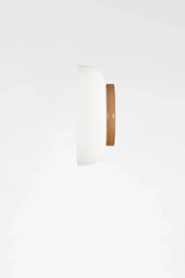 GUBI Wandleuchten | Deckenleuchten-Nuura Blossi Wand/Deckenleuchte, Nordic Gold – Opalweiß