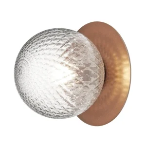 Nuura Außenbeleuchtung | Außenleuchten^Liila 1 Outdoor Wand-/Deckenleuchte, Dunkelbronze - Klar