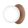 Nuura Außenbeleuchtung | Außenleuchten^Liila 1 Outdoor Wand-/Deckenleuchte, Dunkelbronze - Opalweiß