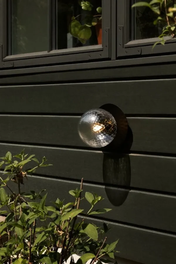 Nuura Außenbeleuchtung | Außenleuchten^Liila 1 Outdoor Wand-/Deckenleuchte, Schwarz - Klar