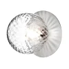 Nuura Wandleuchten | Deckenleuchten-Liila 1 Wand-/Deckenleuchte, klein, silber - Optik klar