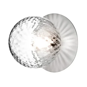 Nuura Wandleuchten | Deckenleuchten-Liila 1 Wand-/Deckenleuchte, klein, silber - Optik klar