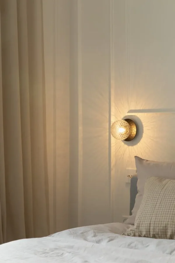 AGO Wandleuchten | Deckenleuchten-Nuura Liila 1 Wand-/Deckenleuchte, klein, schwarz - Optik klar