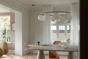 u00d6rsju00f6 Wandleuchten | Deckenleuchten-Nuura Liila 1 Wand-/Deckenleuchte, klein, dunkles Bronze - Optik klar