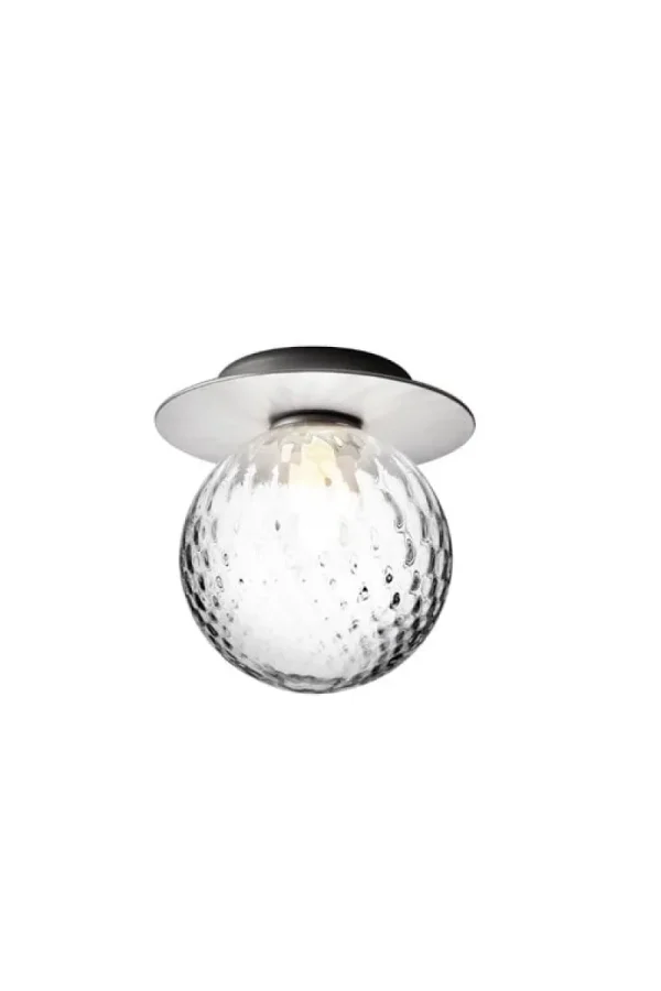 Nuura Wandleuchten | Deckenleuchten-Liila 1 Wand-/Deckenleuchte, klein, silber - Optik klar