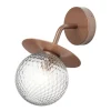 Nuura Außenbeleuchtung | Außenleuchten^Liila Outdoor Wandleuchte, Dunkelbronze - Klar
