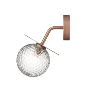 Nuura Außenbeleuchtung | Außenleuchten^Liila Outdoor Wandleuchte, Dunkelbronze - Klar
