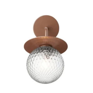 Nuura Außenbeleuchtung | Außenleuchten^Liila Outdoor Wandleuchte, Dunkelbronze - Klar