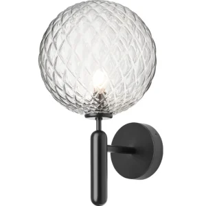 Nuura Außenbeleuchtung | Außenleuchten^Miira Outdoor Wandleuchte, Schwarz - Klar