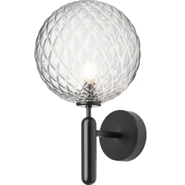 Nuura Außenbeleuchtung | Außenleuchten^Miira Outdoor Wandleuchte, Schwarz - Klar