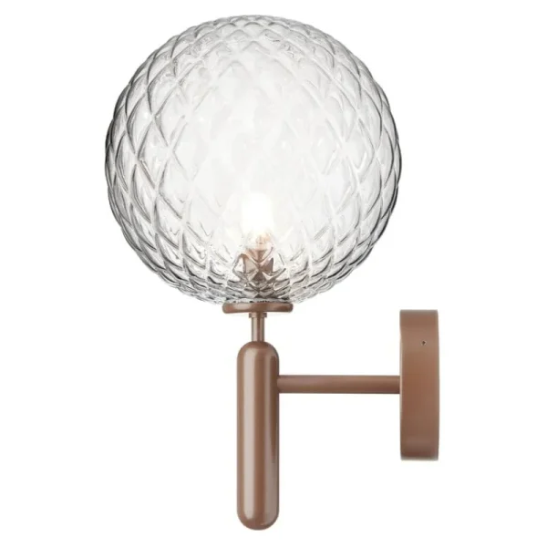 Nuura Außenbeleuchtung | Außenleuchten^Miira Outdoor Wandleuchte, Dunkelbronze - Klar