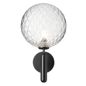 Nuura Außenbeleuchtung | Außenleuchten^Miira Outdoor Wandleuchte, Schwarz - Klar