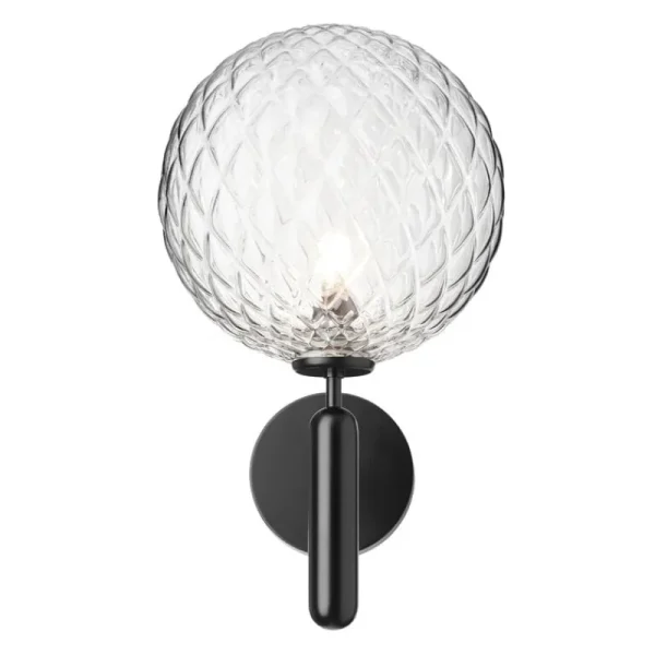 Nuura Außenbeleuchtung | Außenleuchten^Miira Outdoor Wandleuchte, Schwarz - Klar