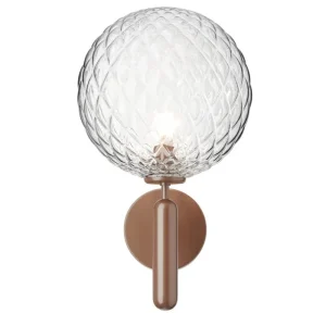 Nuura Außenbeleuchtung | Außenleuchten^Miira Outdoor Wandleuchte, Dunkelbronze - Klar
