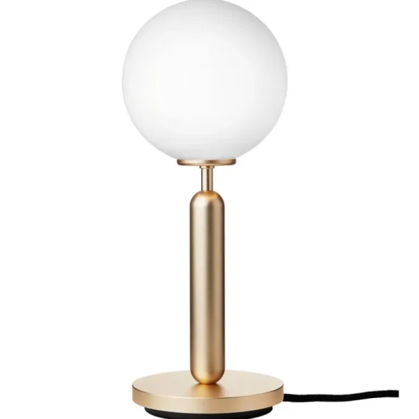 TIPTOE Tischlampen-Nuura Miira Tischleuchte, Messing - Opalweiß
