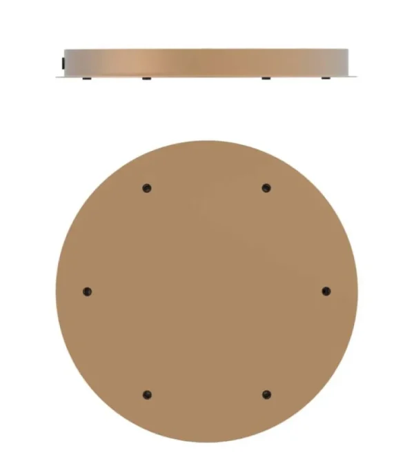 Nuura Deckenleuchten-Pendelleuchte Anoli 6, Gold