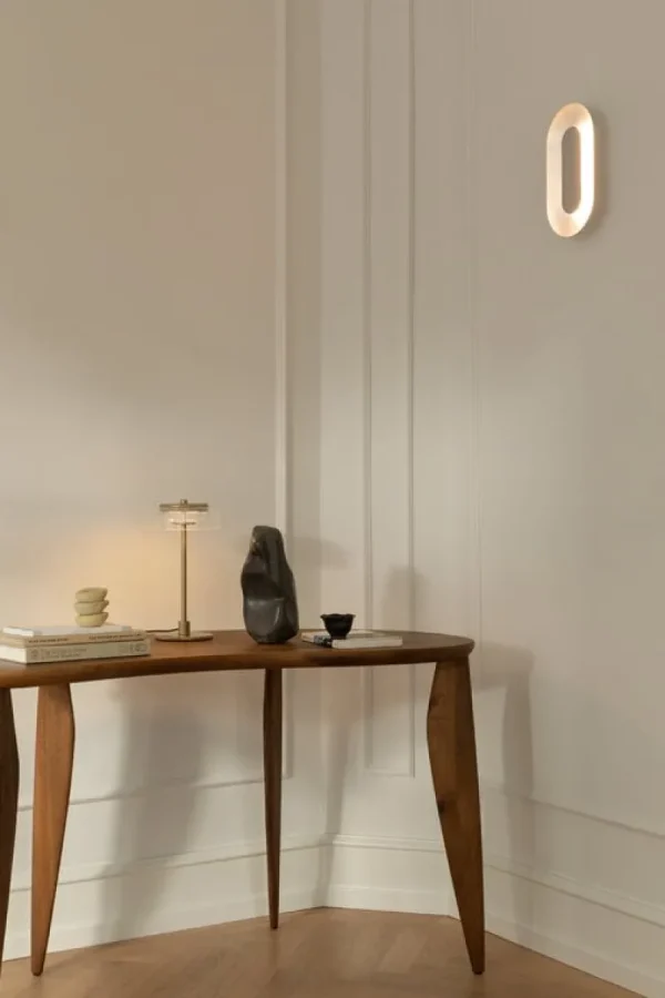 Frandsen Wandleuchten-Nuura Sasi Small Wandleuchte, Silber