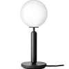 New Works Tischlampen-Nuura Tischleuchte Miira, steingrau – opal