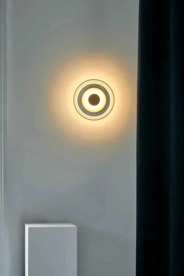 GUBI Wandleuchten | Deckenleuchten-Nuura Wand-/Deckenleuchte Blossi, Nordic Gold – klar