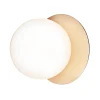 AGO Wandleuchten | Deckenleuchten-Nuura Wandleuchte/Deckenleuchte Liila 1 , klein, Nordic Gold - Opal