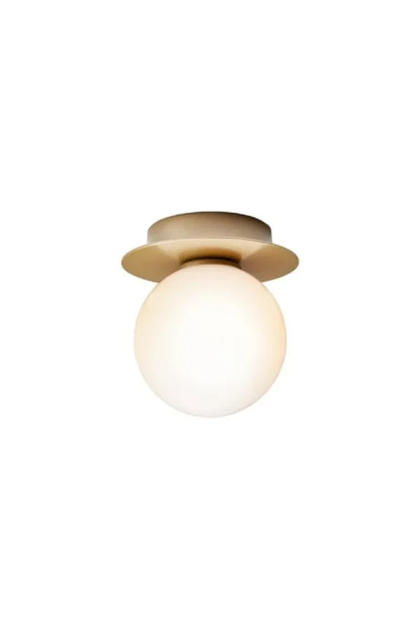AGO Wandleuchten | Deckenleuchten-Nuura Wandleuchte/Deckenleuchte Liila 1 , klein, Nordic Gold - Opal