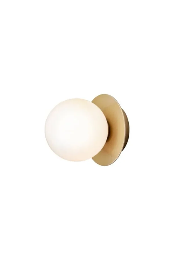 AGO Wandleuchten | Deckenleuchten-Nuura Wandleuchte/Deckenleuchte Liila 1 , klein, Nordic Gold - Opal