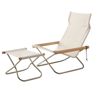 Artek Sitzgelegenheiten-Nychair X Nychair X Ottomane, Buche - Weiß