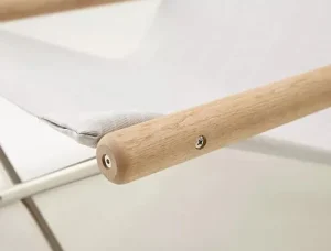 Ornu00e4s Sitzgelegenheiten-Nychair X Nychair X Shikiri Loungesessel, Eiche geseift - Hellgrau Koshi