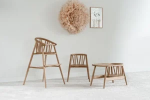Kinder Oaklings Möbel Für Das Kinderzimmer^Smilla Kleinkinderstuhl mit Tablett, Eiche