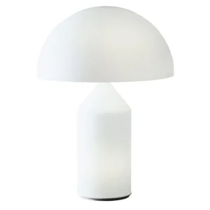 Oluce Tischlampen-Tischleuchte Atollo 237, weiß
