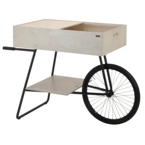 OOJA displays Präsentationsmöbel^K001 Wagen, Birke – Schwarz